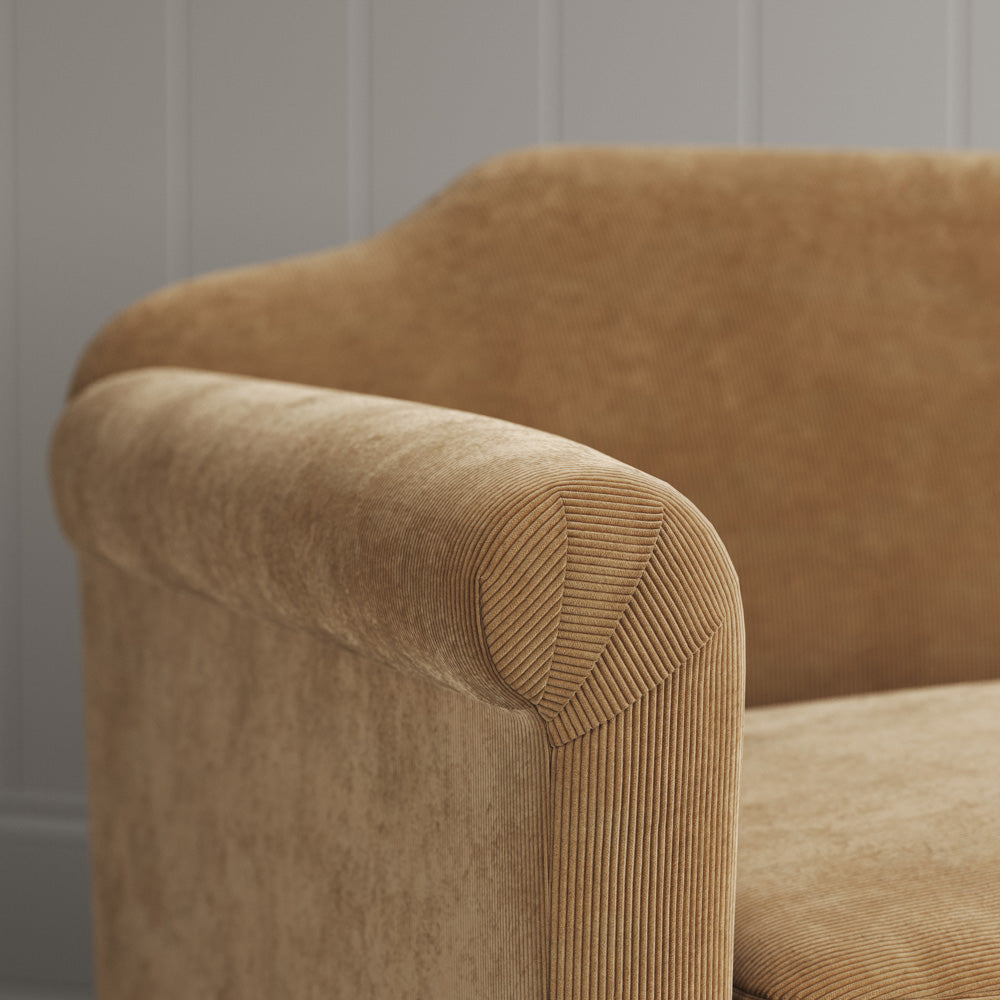 Dolittle 2 seater sofa in Classic Corduroy Stone Beige