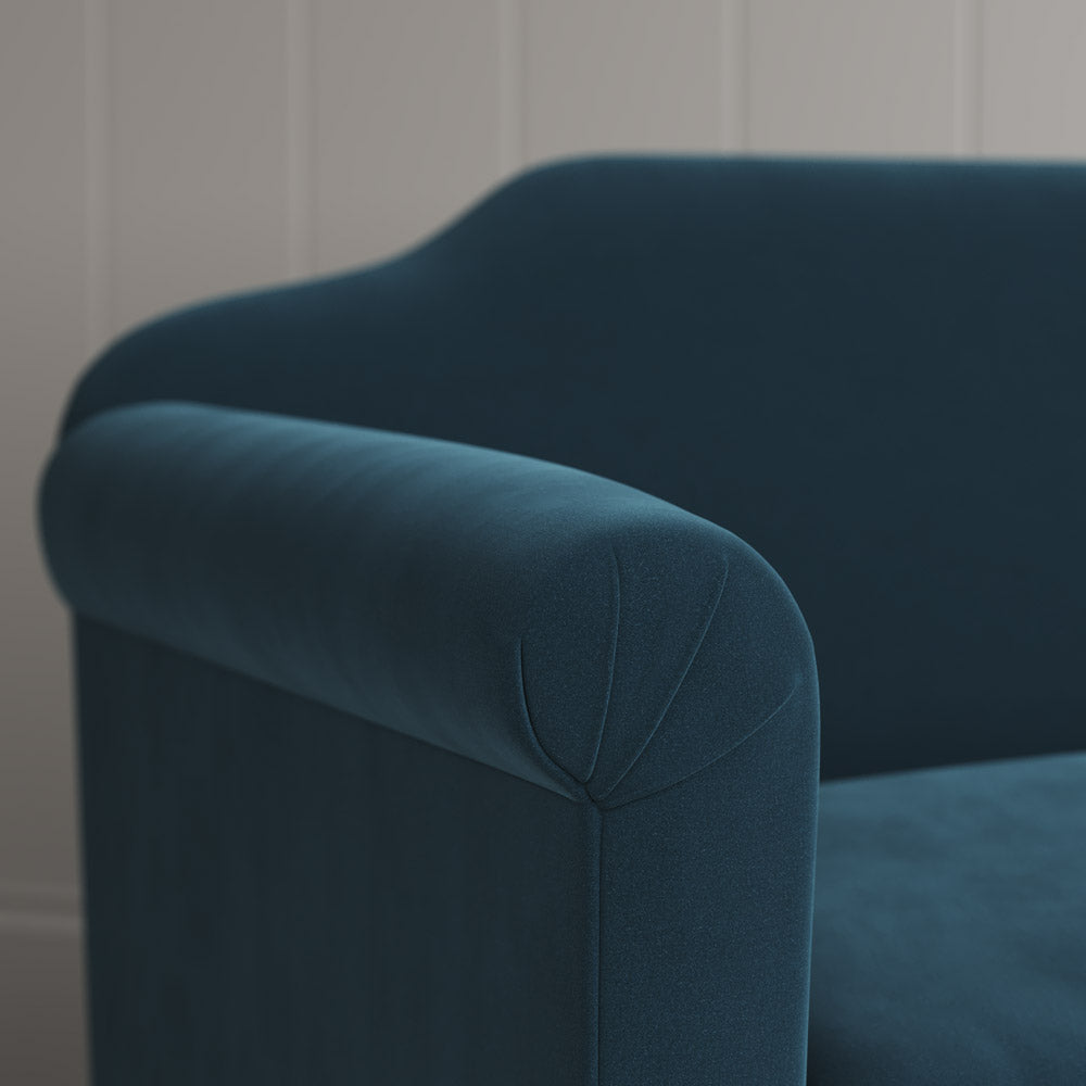Dolittle BIG LOVE Seat in Intelligent Velvet Aegean