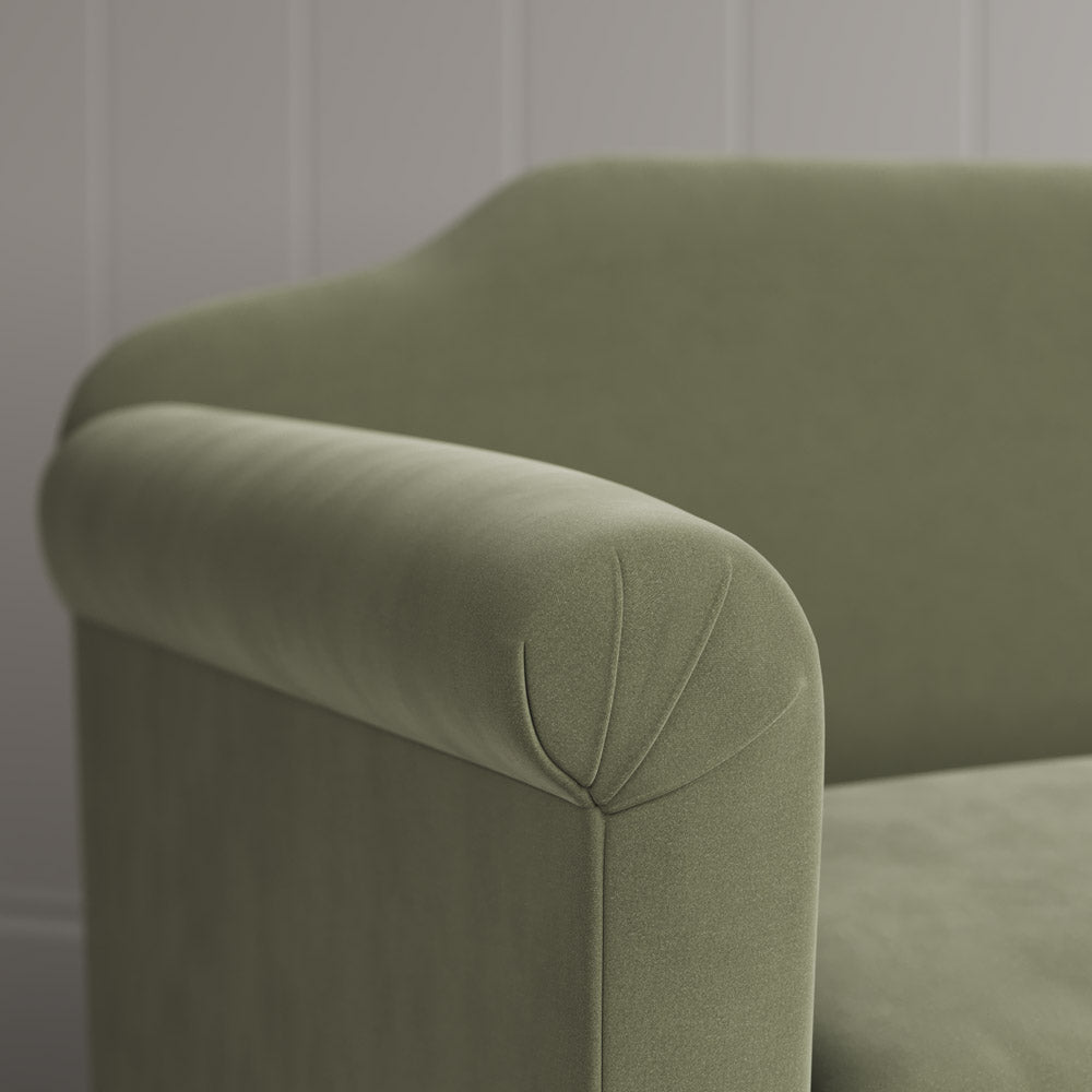Dolittle 2 Seater Sofa in Intelligent Velvet Green Tea