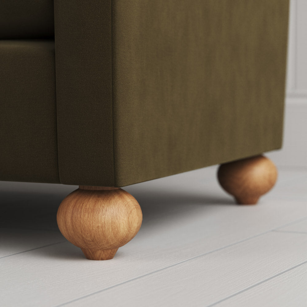 Dolittle 2 Seater Sofa in Intelligent Velvet Seaweed