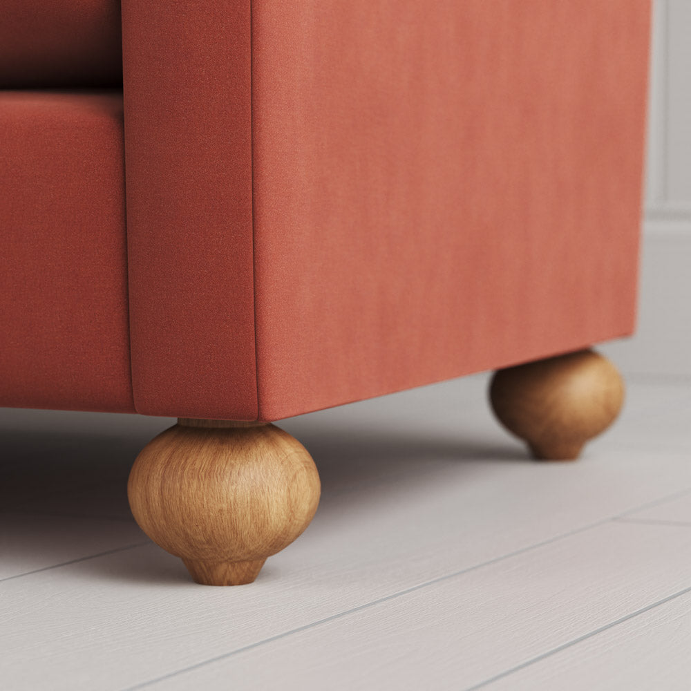 Dolittle Armchair in Intelligent Velvet Sienna