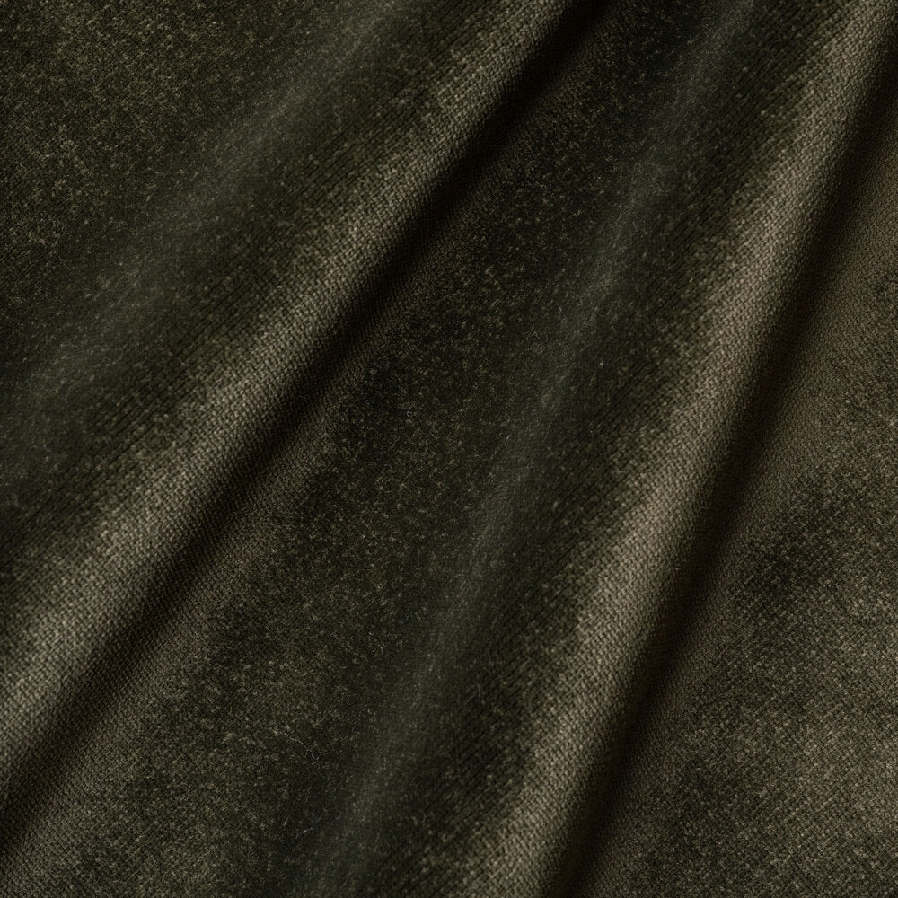 Perch Slipper Armchair in Intelligent Velvet Seaweed