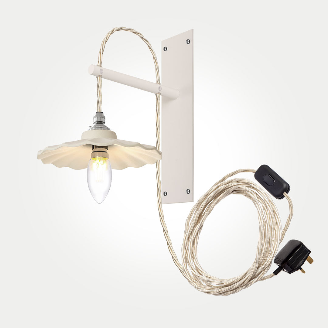 Flatford Petite Giselle Plug-In Wall Light