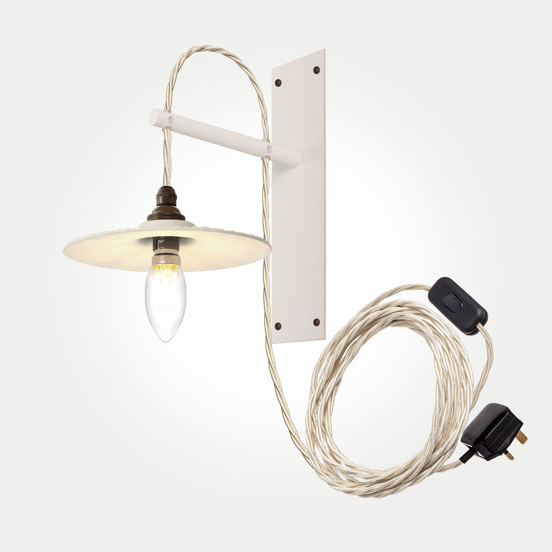 Flatford Petite Odette Plug-In Wall Light