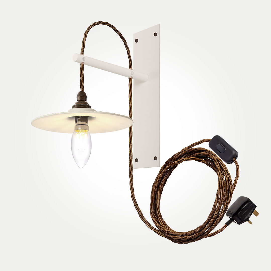 Flatford Petite Odette Plug-In Wall Light