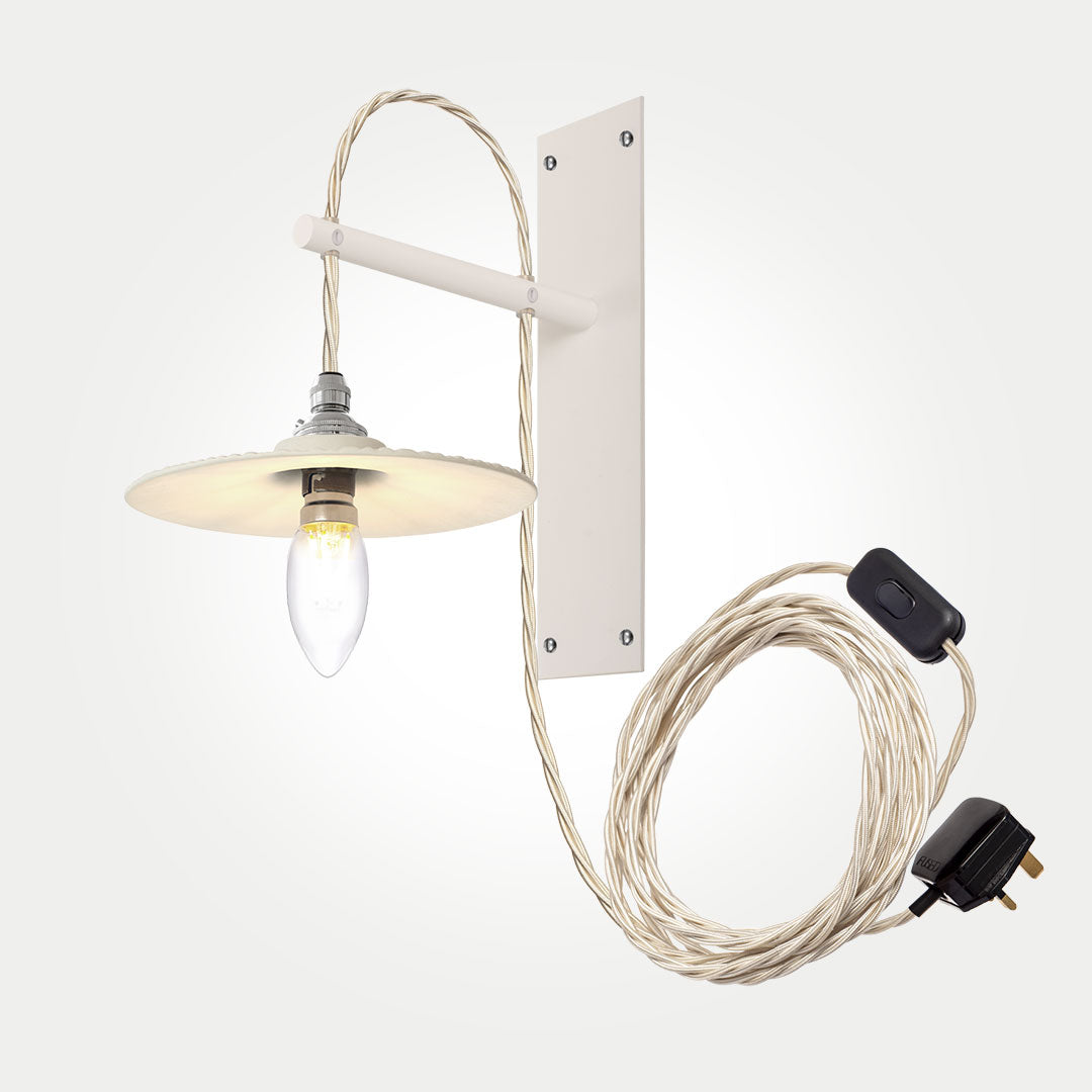 Flatford Petite Odette Plug-In Wall Light