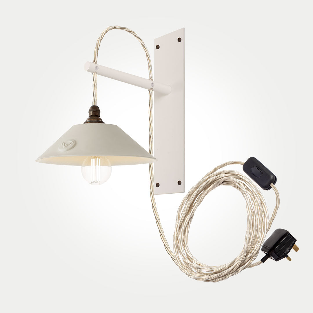 Flatford Small Keats Plug-In Wall Light