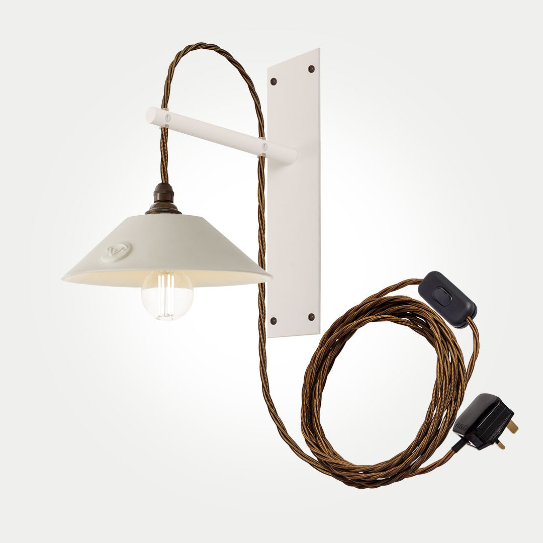 Flatford Small Keats Plug-In Wall Light