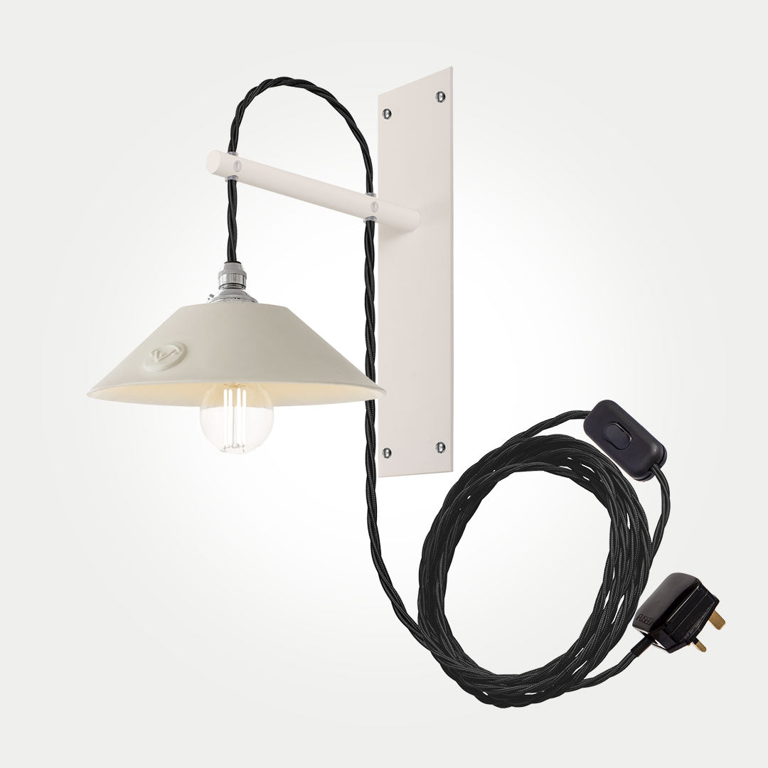 Flatford Small Keats Plug-In Wall Light