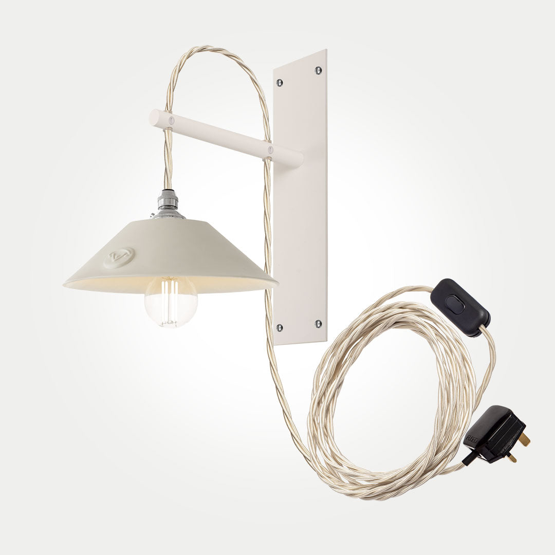 Flatford Small Keats Plug-In Wall Light