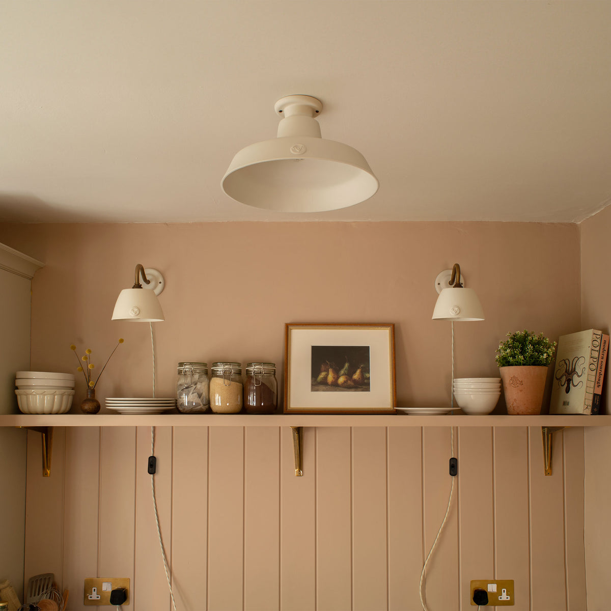 Bergholt Cottage Plug-In Wall Light