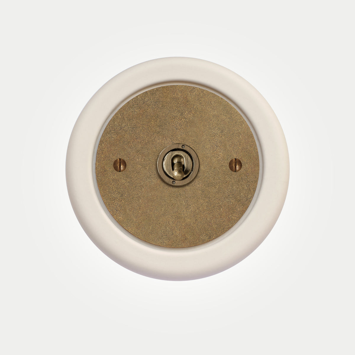 1 Gang Solid Brass Toggle Switch