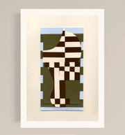 Interplay abstract giclée print by Emily Forgot, geometric colour composition, limited edition