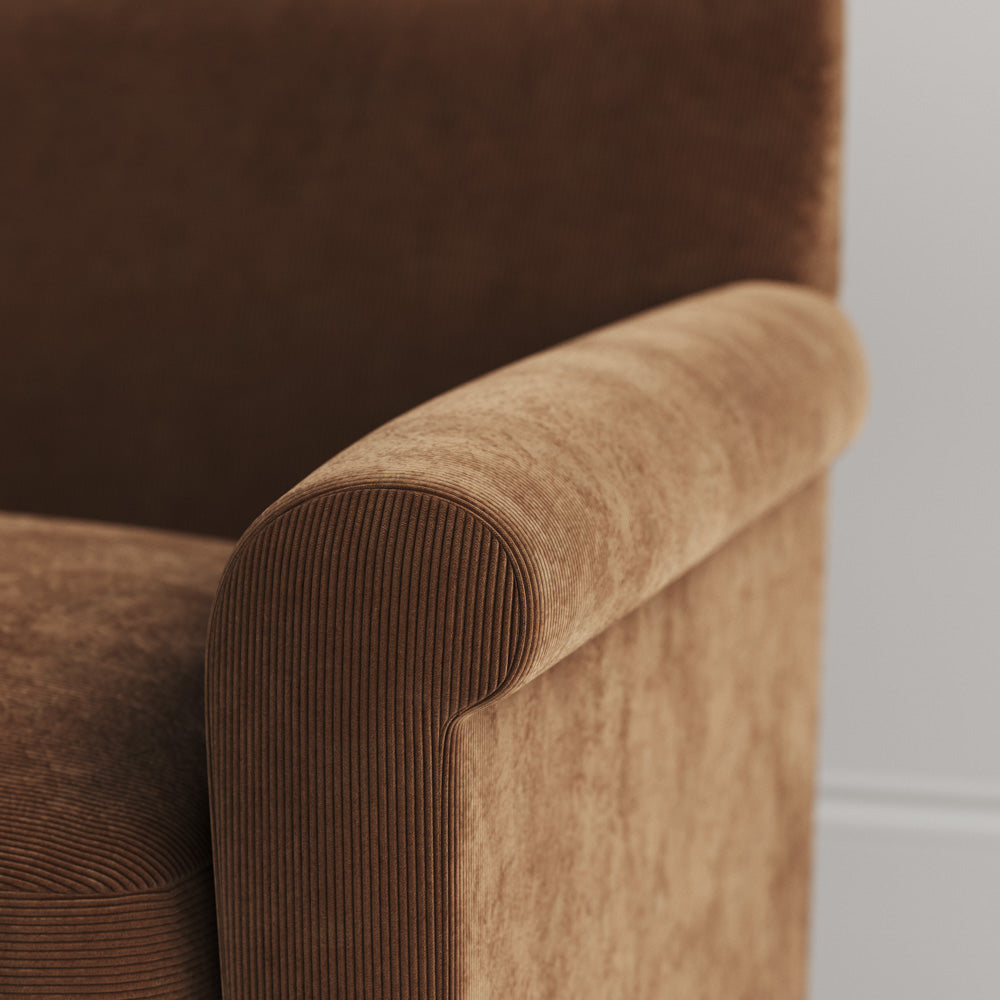 Idler 3 seater sofa in Classic Corduroy Tobacco