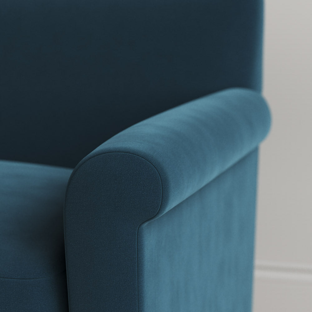 Idler BIG LOVE Seat in Intelligent Velvet Aegean