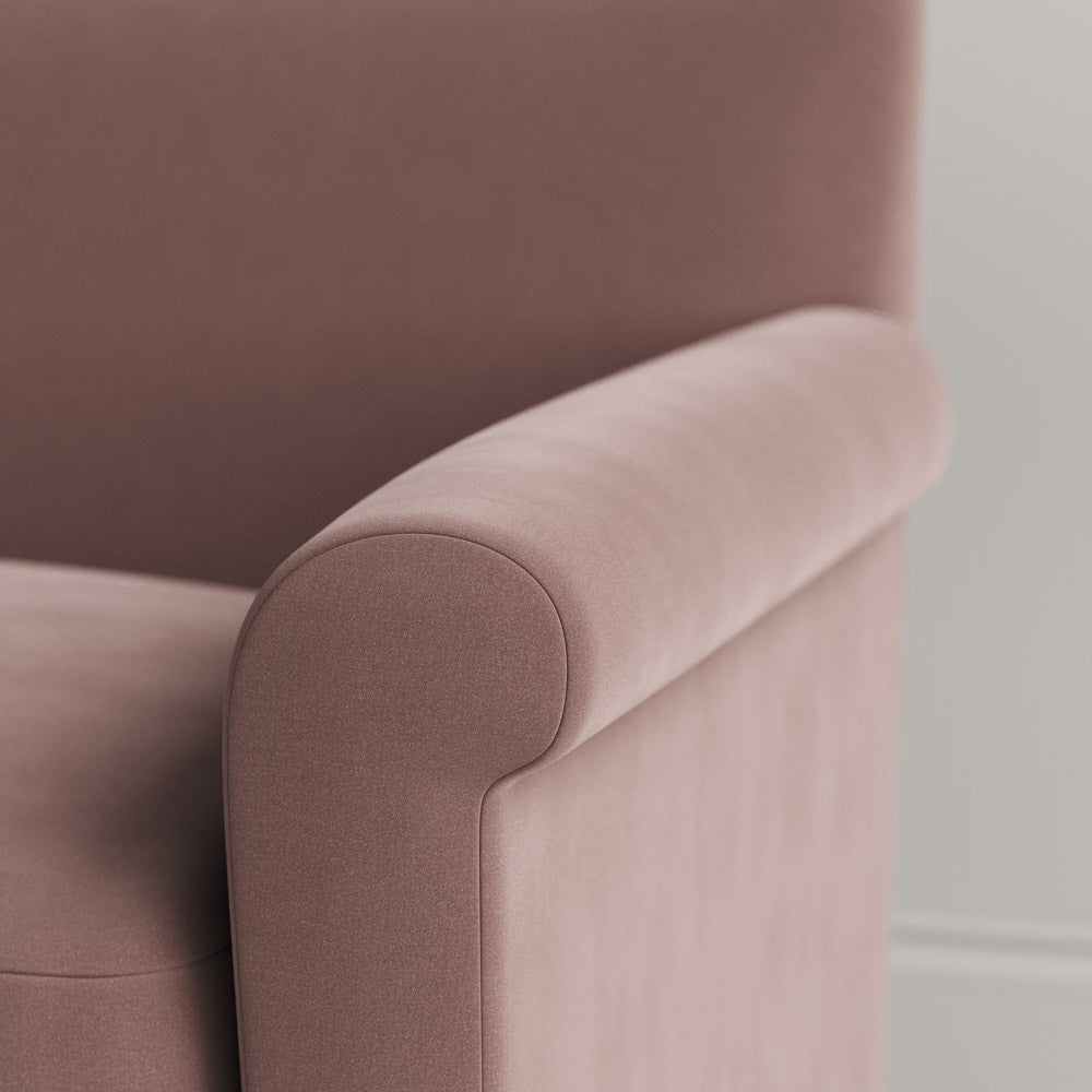 Idler BIG LOVE Seat in Intelligent Velvet Dusky Pink