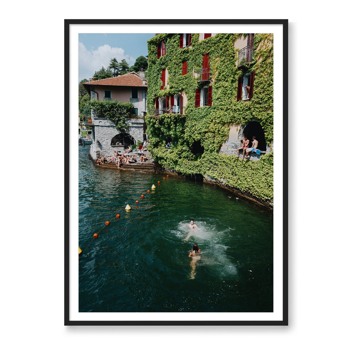 Swimming At Lake Como