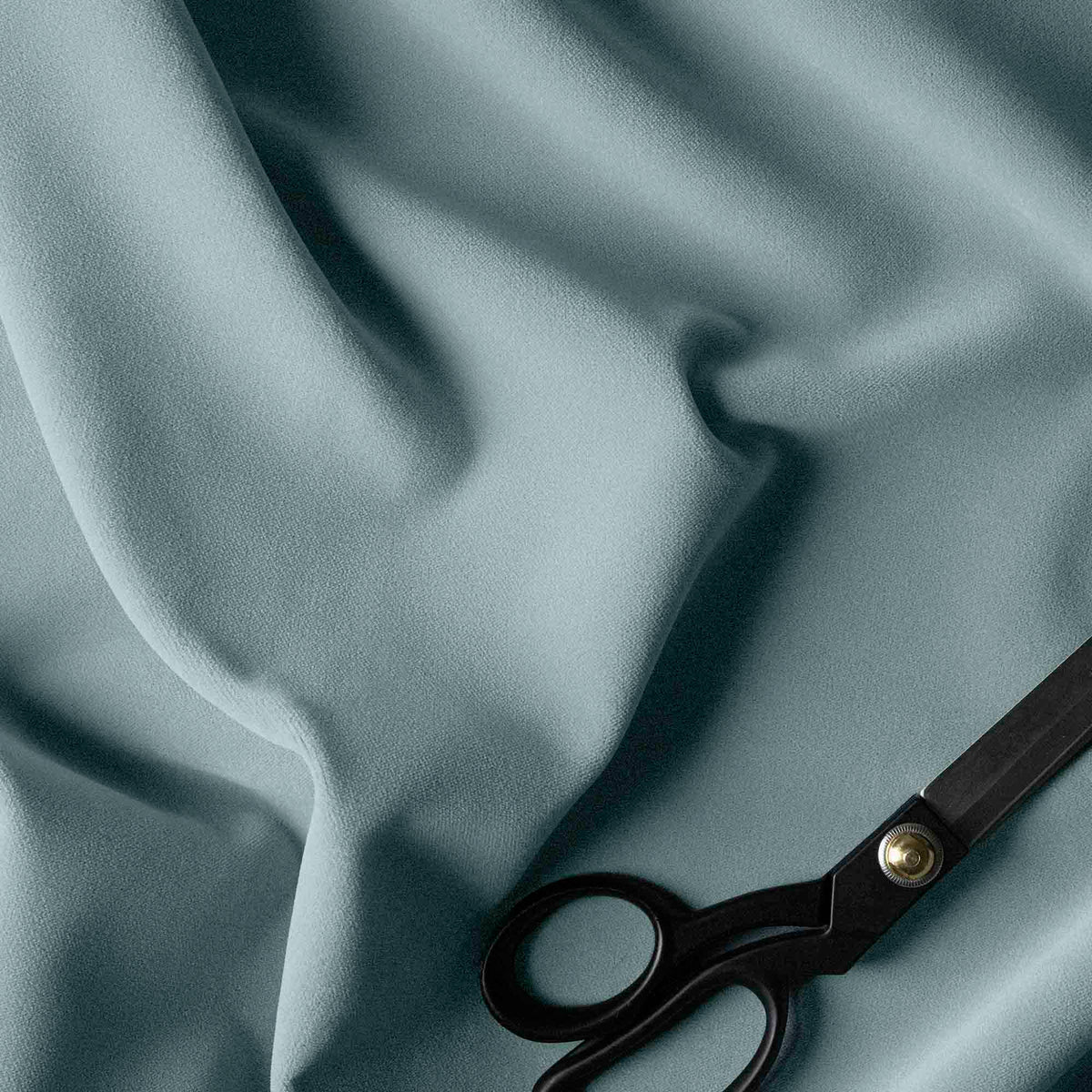 Hither Hexagonal Ottoman in Intelligent Velvet Mineral