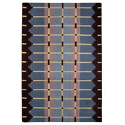 Corbie Flatweave Rug - Pigeon Blue
