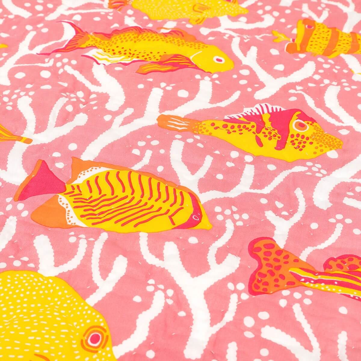 Pink Coral Reef Quilt