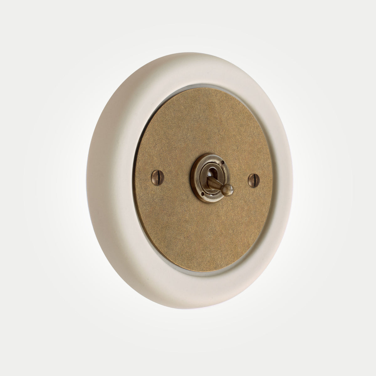 1 Gang Solid Brass Toggle Switch