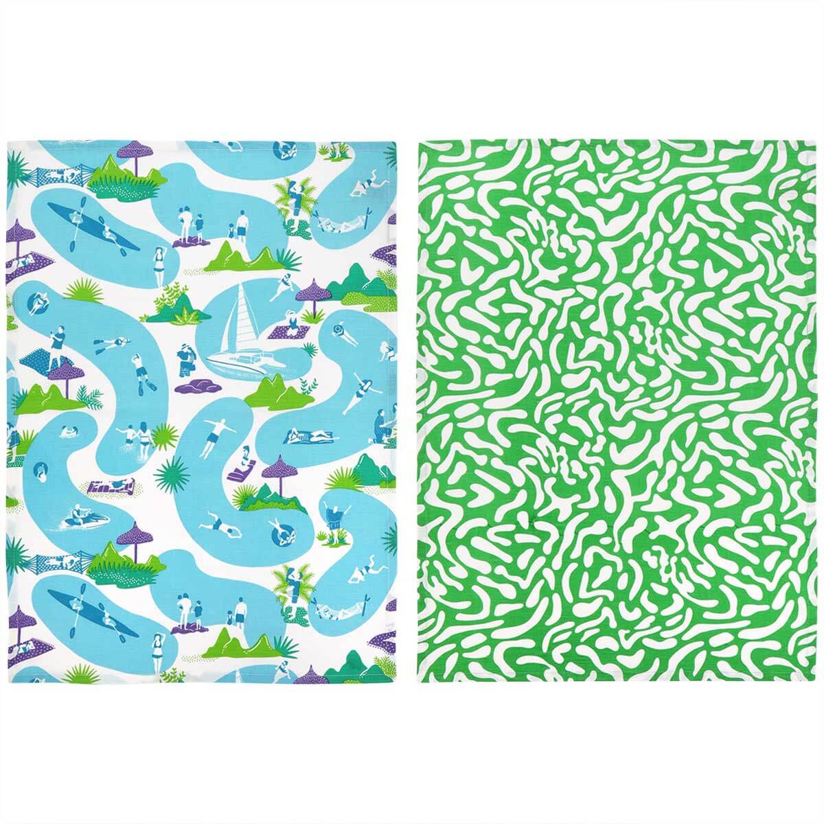 Resort Life Tea Towel Set