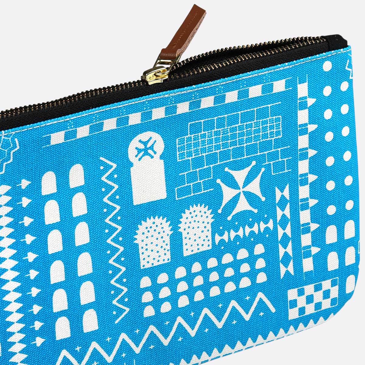Blue Stone Symbol Pouch