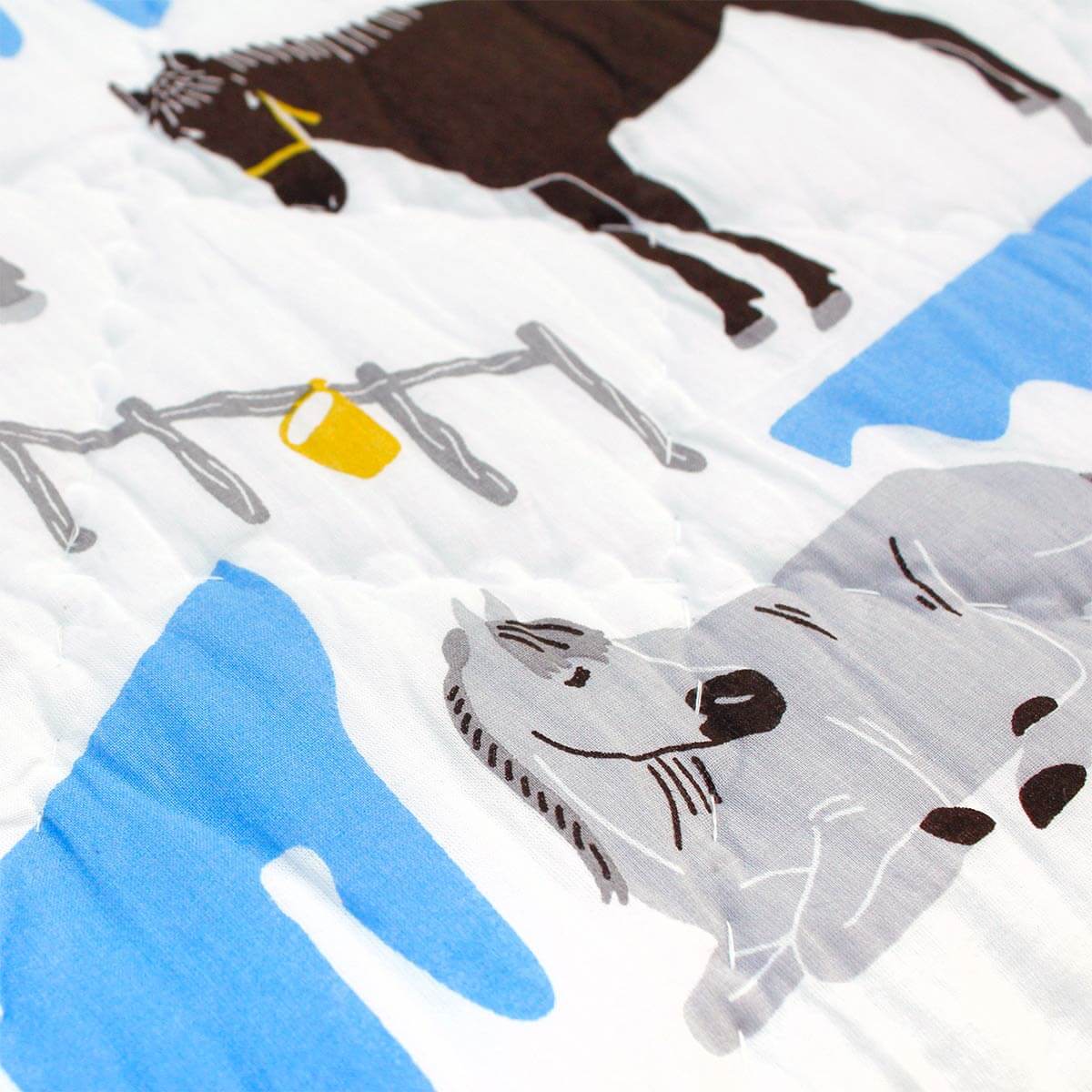 Horse Ranch Baby Quilt