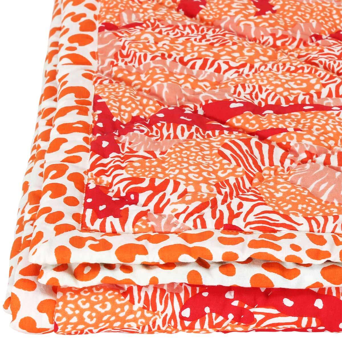 Big Cat Camo Baby Quilt