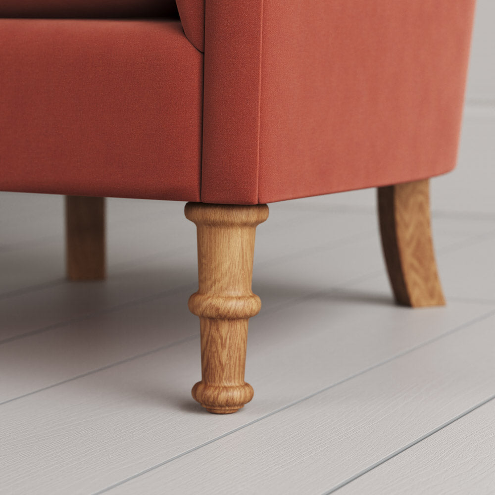 Time Out Armchair in Intelligent Velvet Sienna