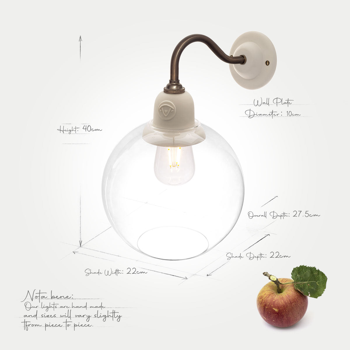Bergholt Constable Wall Light