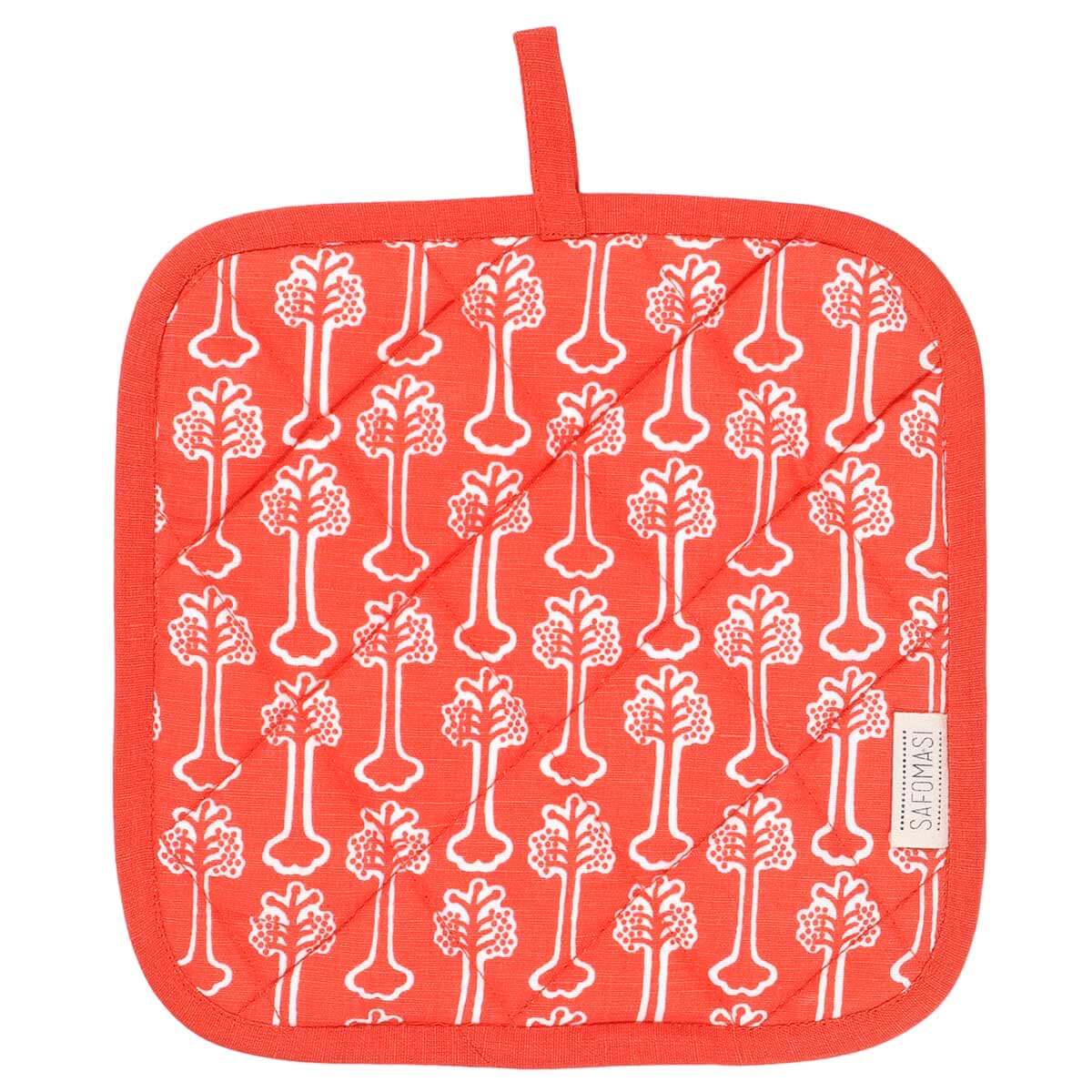 Yellow Weaver Pot Holder