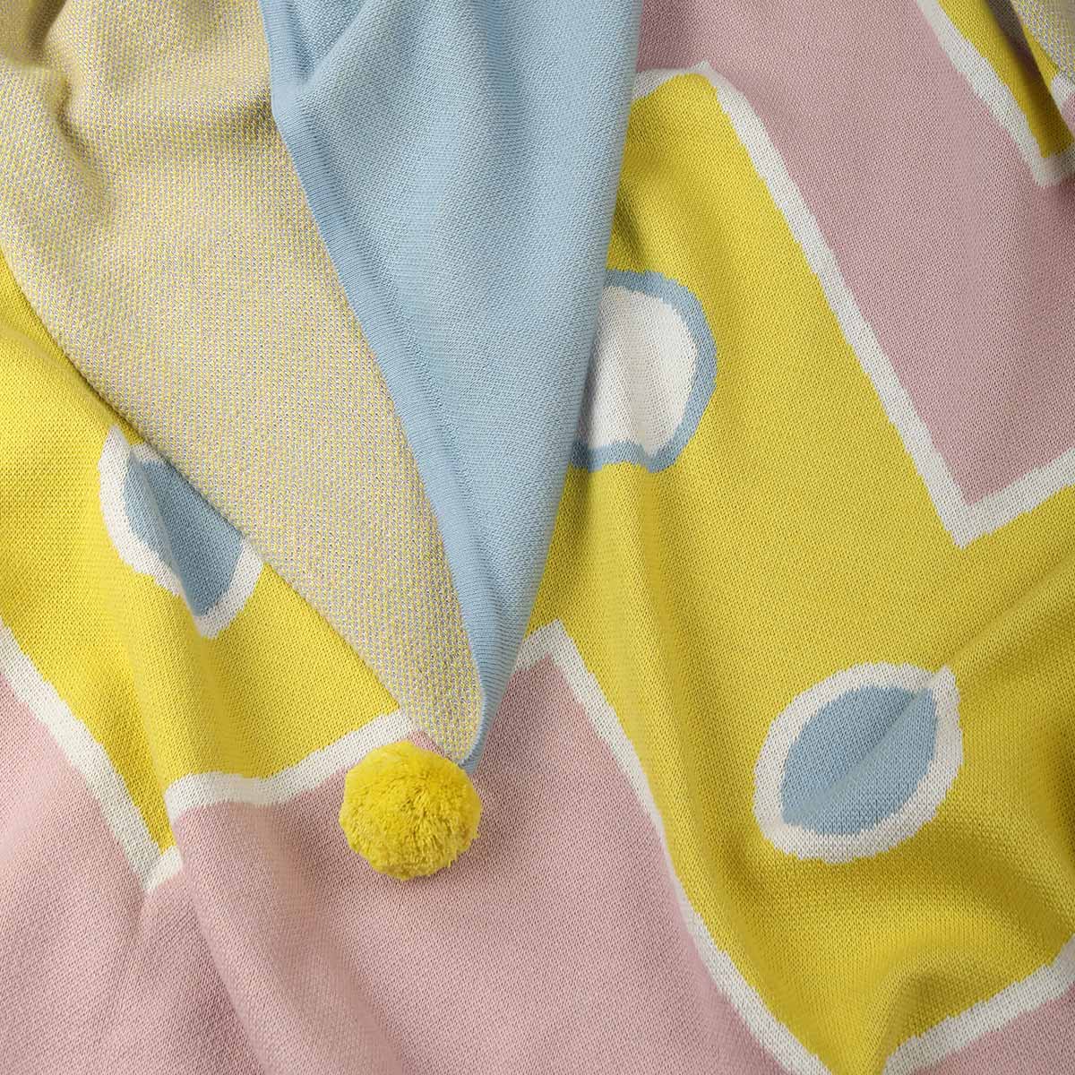 Balloon Knitted Throw