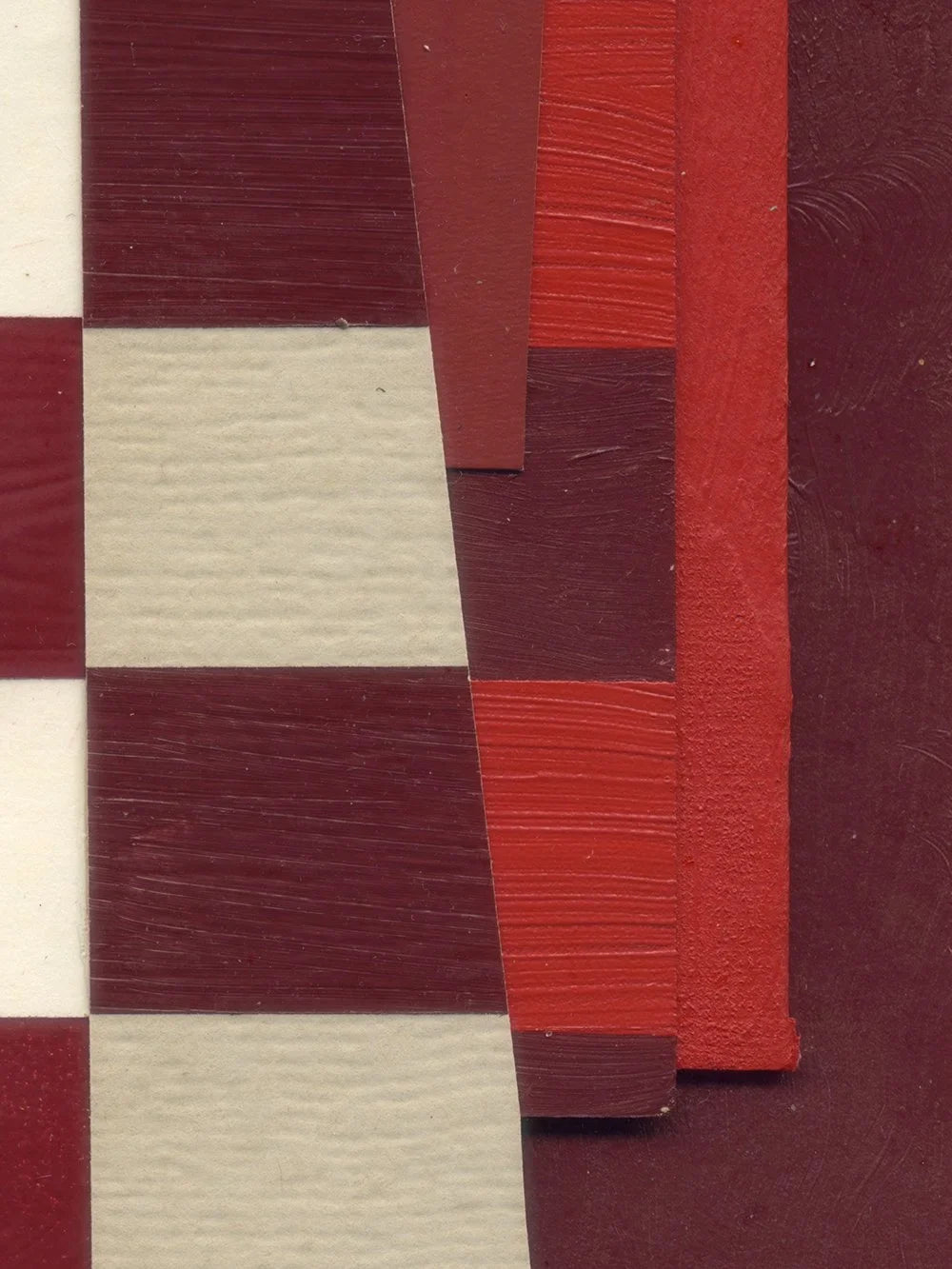 Close-up detail of Mirabelle print by Emily Forgot showing paper texture and colour