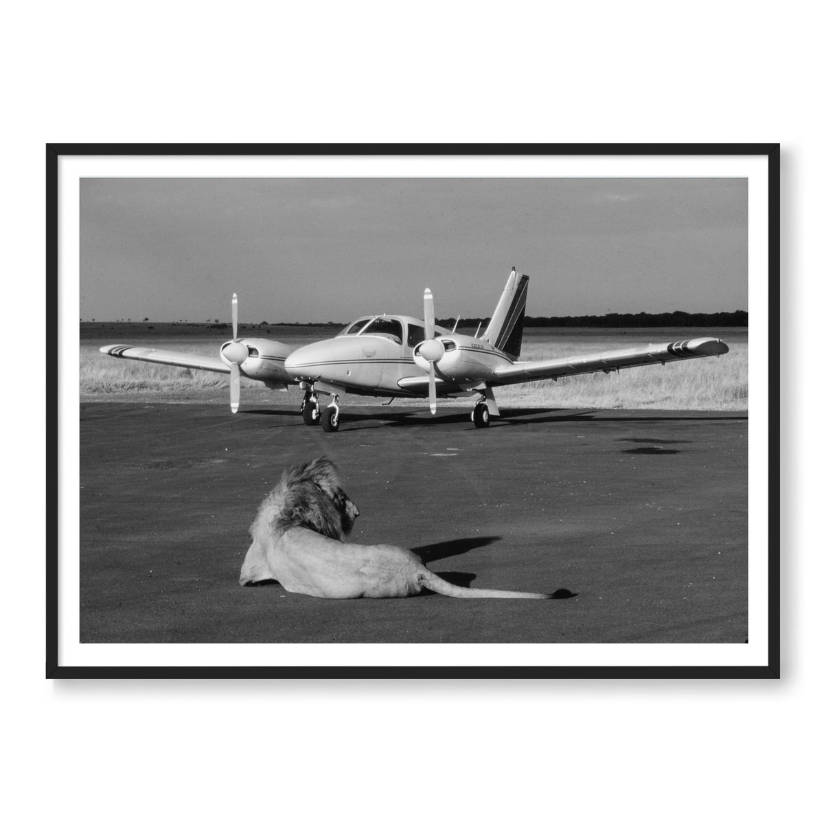 Private Parking B&W