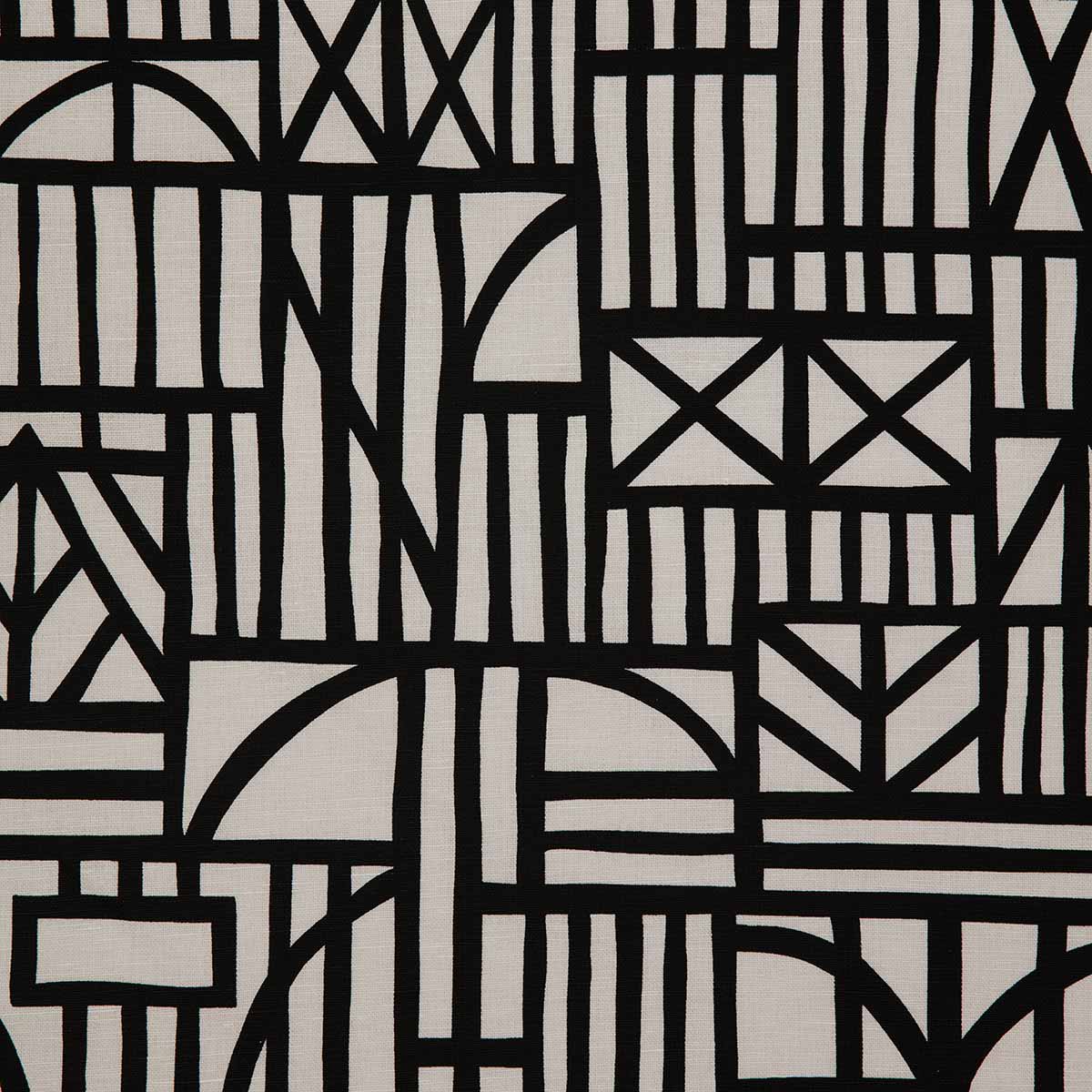 Black Tudor Fabric