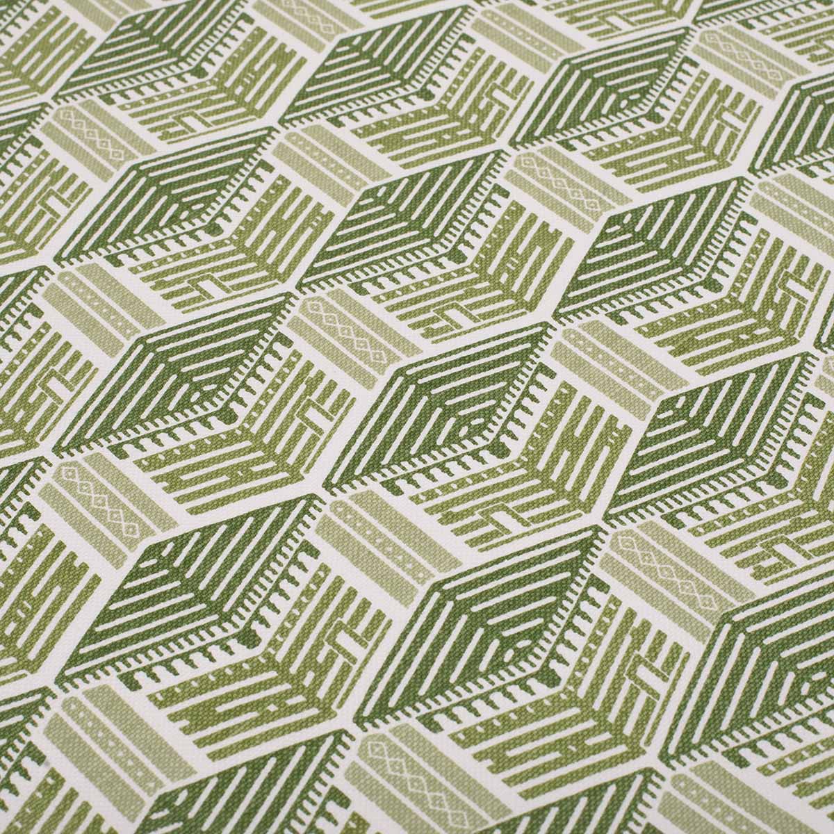 Green Kullu House Fabric