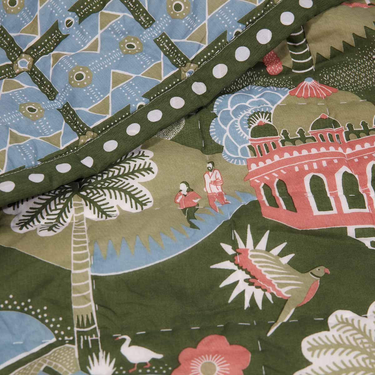 Lodhi Garden Baby Quilt