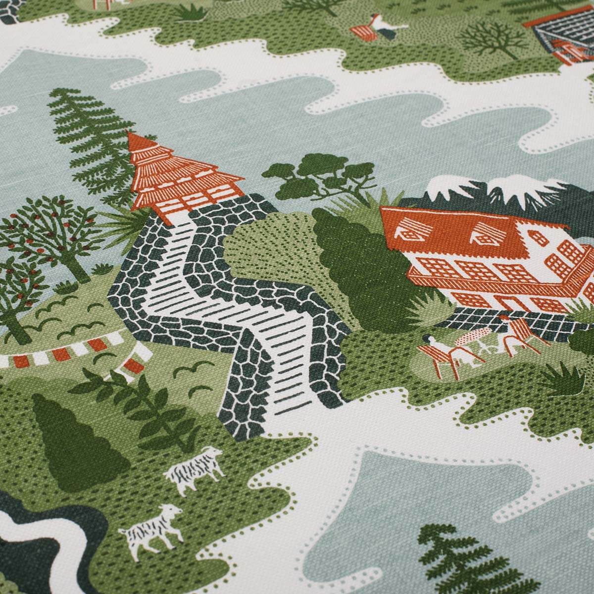 Mountain Zig Zag Bean Bag Cover