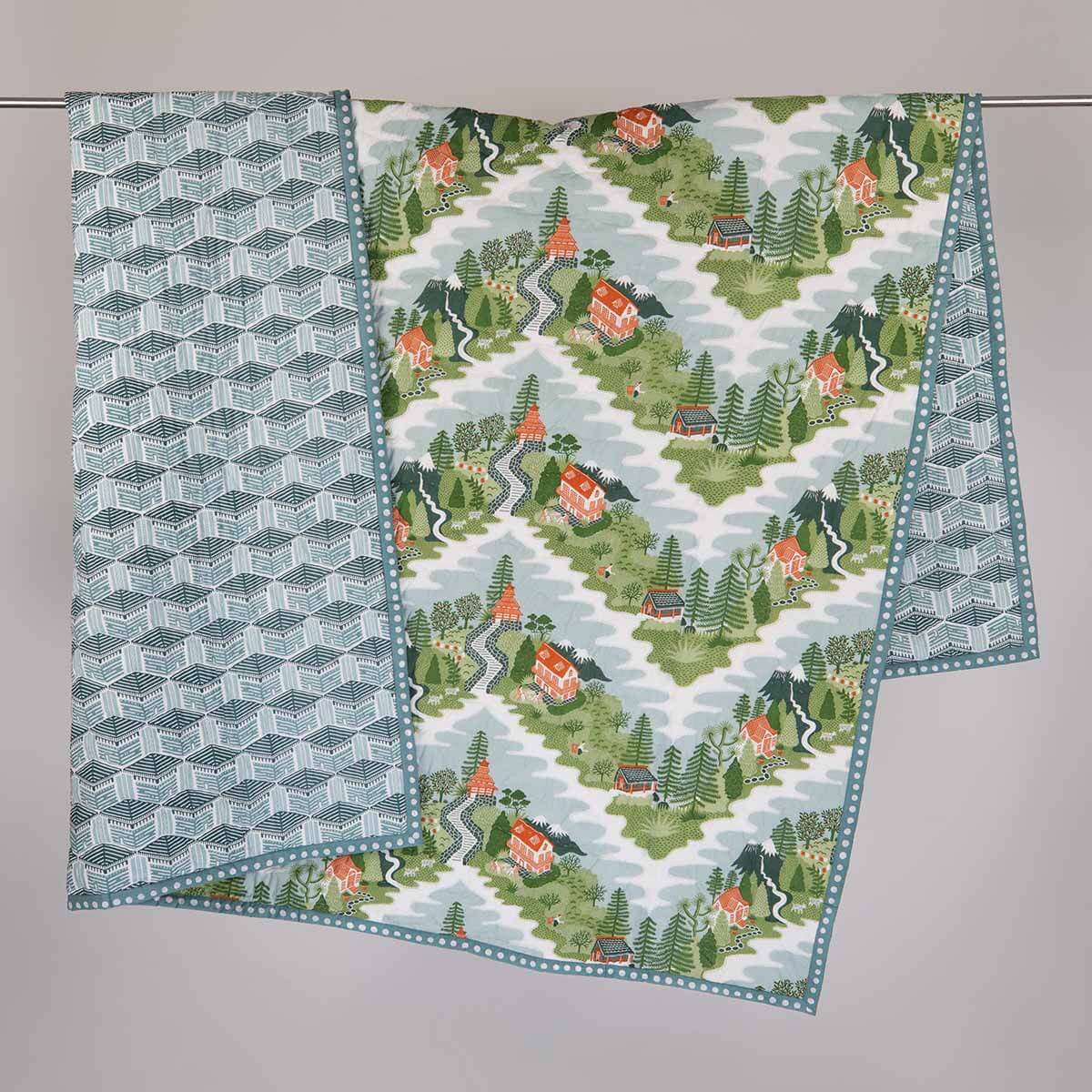 Mountain Zig Zag Quilt